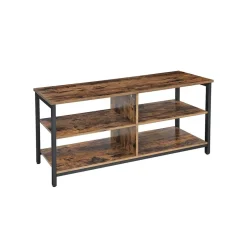 Wohnzimmer|Kleideraufbewahrung<SONGMICS TV-Regal mit 4 Regalebenen