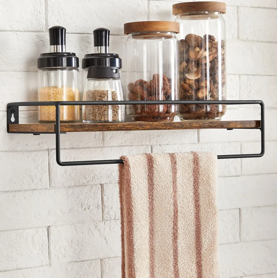 Wandregale<SONGMICS Wandregale 2er Set