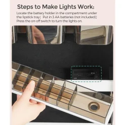 Schmuckschränke|Schmuckschränke<SONGMICS Wandschrank mit Ganzkörperspiegel Weiβ