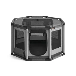 Freigehege<SONGMICS Welpenlaufstall achteckig