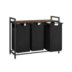 Eimer & Körbe<SONGMICS Wäschekorb mit 3 Fächern