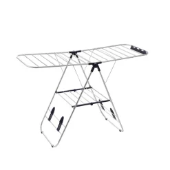 Waschküche|Kleideraufbewahrung<SONGMICS Wäscheständer aus Edelstahl