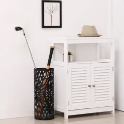 Eingangsbereich|Schirmständer<SONGMICS Zylindrischer Schirmständer Schwarz